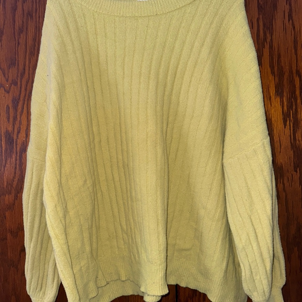 Cozy Yellow Sweater
